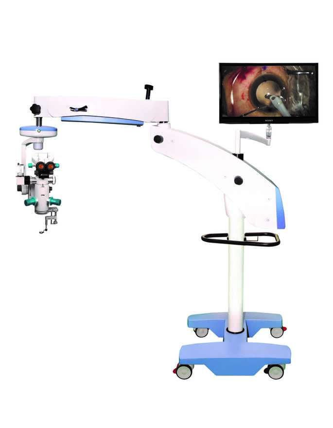 Operating zoom microscope legend